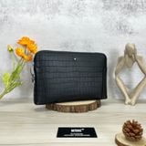  Handbag cầm tay Monblanc Black Meisterstuck Selection 