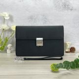  Clutch cầm tay Monblanc Sartorial Crossgrain Leather 