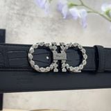  Thắt Lưng Reversible And Adjustable Gancini Belt Cao Cấp 