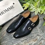  Giày tây Homme Milano - Double Buckle Monk Strap Shoes 