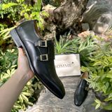  Giày tây Homme Milano - Double Buckle Monk Strap Shoes 