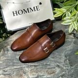  Giày Homme Milano 2.0 - Double Buckle Monk Strap Shoes 