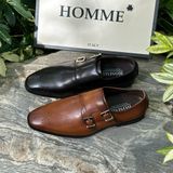  Giày Homme Milano 2.0 - Double Buckle Monk Strap Shoes 