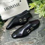  Giày Homme Milano 2.0 - Double Buckle Monk Strap Shoes 