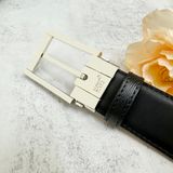  Thắt Lưng Nam MontBlanc Westside Belt In Black Leather 35mm 