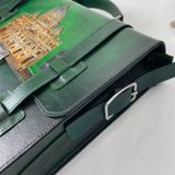  Cặp da điêu khắc Homme Handcrafted-carved Briefcase - version Vatican 