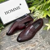  Giày lười Homme Boston - Classic Loafer Italian Leather Dress Shoes 