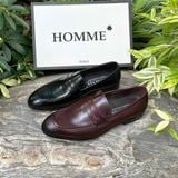  Giày lười Homme Boston - Classic Loafer Italian Leather Dress Shoes 
