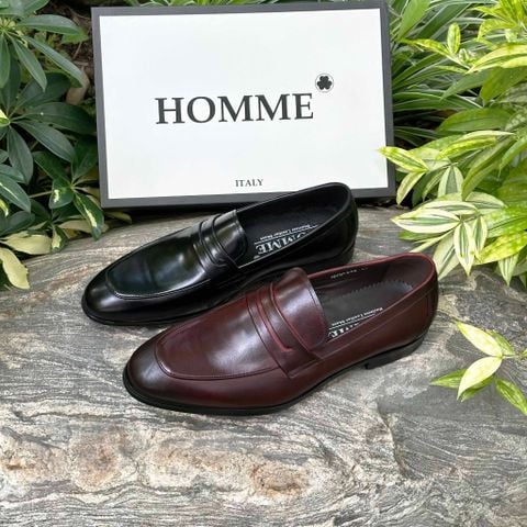  Giày lười Homme Boston - Classic Loafer Italian Leather Dress Shoes 