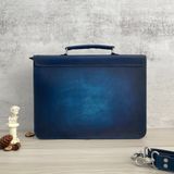  Cặp da điêu khắc Homme Handcrafted-carved Briefcase - version Koinobori Japan 