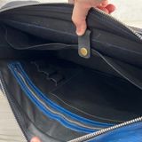  Cặp da điêu khắc Homme Handcrafted-carved Briefcase - version Koinobori Japan 