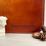  Cặp da điêu khắc Homme Handcrafted-carved Briefcase - version Tower Bridge, London 