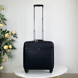  Vali Monblanc Black Nightflight Four-wheel Trolley Suitcase 