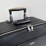  Vali Monblanc Black Nightflight Four-wheel Trolley Suitcase 
