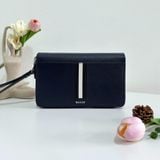  Túi Cầm Tay BALLY  Tinger Wrist Leather Clutch Bag 