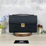  Handbag Cầm Tay Nam MonBlanc Da Westside Cao Cấp 