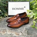  Giày Lười Homme Cannington - Penny Loafer Italian Leather Dress Shoes 