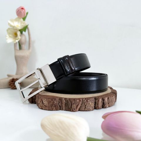  Thắt lưng Shiffie 35mm Reversible And Adjustable Belt in Brown And Black Leather 