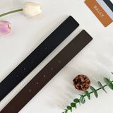  Thắt Lưng B Bold 35mm Belt in Red White Red Fabric And Leather 