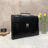  Cặp da cầm tay MonBlanc Selection Gusset Briefcase 