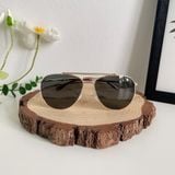  Kính mát Lacoste Grey Pilot Unisex Sunglasses 