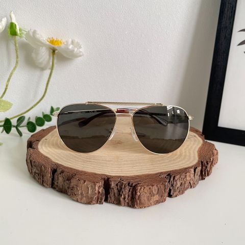  Kính mát Lacoste Grey Pilot Unisex Sunglasses 