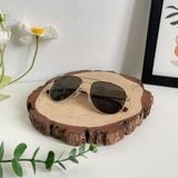  Kính mát Lacoste Grey Pilot Unisex Sunglasses 