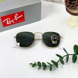  Mắt kính mát RAY-BAN Unisex Green Square Sunglasses 