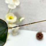  Mắt kính mát RAY-BAN Unisex Green Square Sunglasses 