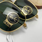  Mắt kính mát RAY-BAN Unisex Green Square Sunglasses 