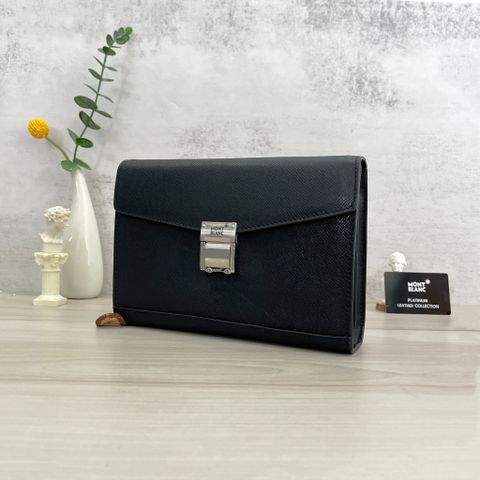 Clutch Cầm Tay Nam Monblanc Crossgrain Clutch Bag 