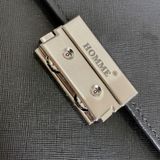  Ví cầm tay Homme Venezia - Saffiano Leather With Finger Lock Handbag 