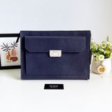  Ví cầm tay Homme Venezia - Saffiano Leather With Finger Lock Handbag 