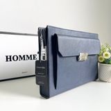  Ví cầm tay Homme Venezia - Saffiano Leather With Finger Lock Handbag 