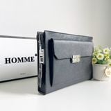  Ví cầm tay Homme Venezia - Saffiano Leather With Finger Lock Handbag 