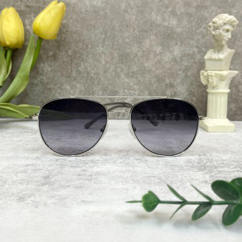  Kính mát CALVIN KLEIN Grey Gradient Pilot Unisex Sunglasses 