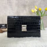  Handbag Cầm Tay Nam MonBlanc Vân Da Selection Cao Cấp 