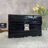  Handbag Cầm Tay Nam MonBlanc Vân Da Selection Cao Cấp 