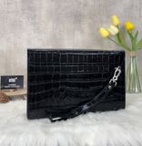  Handbag Cầm Tay Nam MonBlanc Vân Da Selection Cao Cấp 