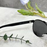  Kính Mát Lacoste Grey Pilot Unisex Sunglasses Cao Cấp 