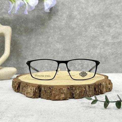  Kính Harley Davidson Demo Rectangular Men's Eyeglasses 