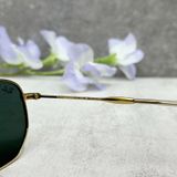  Mắt Kính Ray-Ban Grey Chromance Irregular Unisex Sunglasses Cao Cấp 