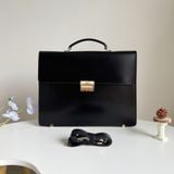  Cặp da MonBlanc Smooth Grain Leather Briefcase 