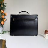  Cặp da MonBlanc Smooth Grain Leather Briefcase 
