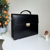  Cặp da MonBlanc Smooth Grain Leather Briefcase 