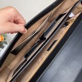  Cặp da MonBlanc Smooth Grain Leather Briefcase 