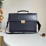  Cặp da MonBlanc Smooth Grain Leather Briefcase 