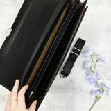  Cặp Doanh Nhân MontBlanc Meisterstuck Black Calfskin Bag 