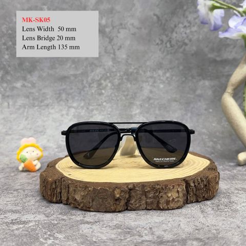  Kính Mát Skechers Smoke Pilot Unisex Sunglasses 