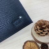  Ví nam Monblanc Soft Grain Business Wallet With Zip 